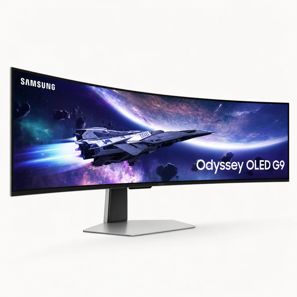 Samsung Odyssey OLED G9 49-inch super ultrawide curved QD-OLED gaming monitor