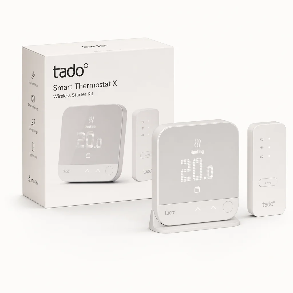 tado° Smart Thermostat X (Wireless Starter Kit)