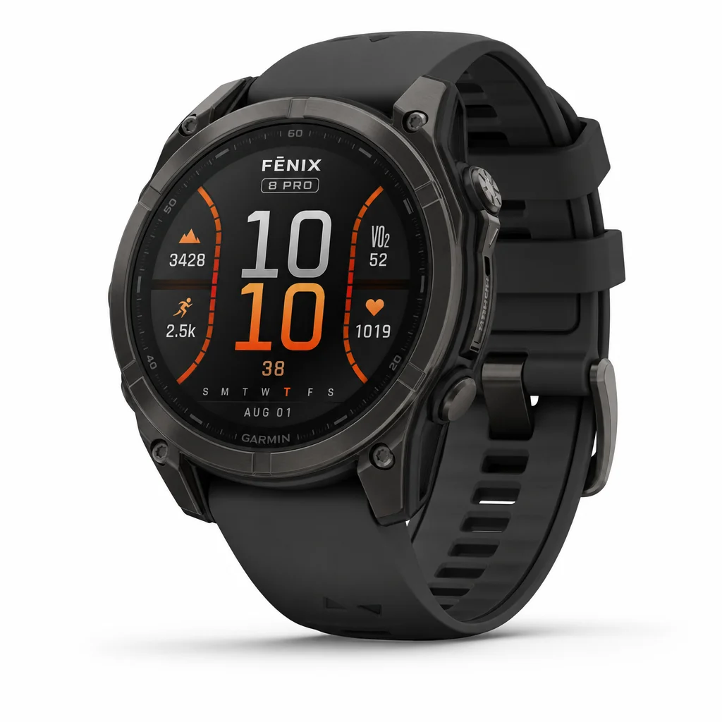 Garmin Fenix 8 Pro multisport GPS smartwatch with AMOLED display