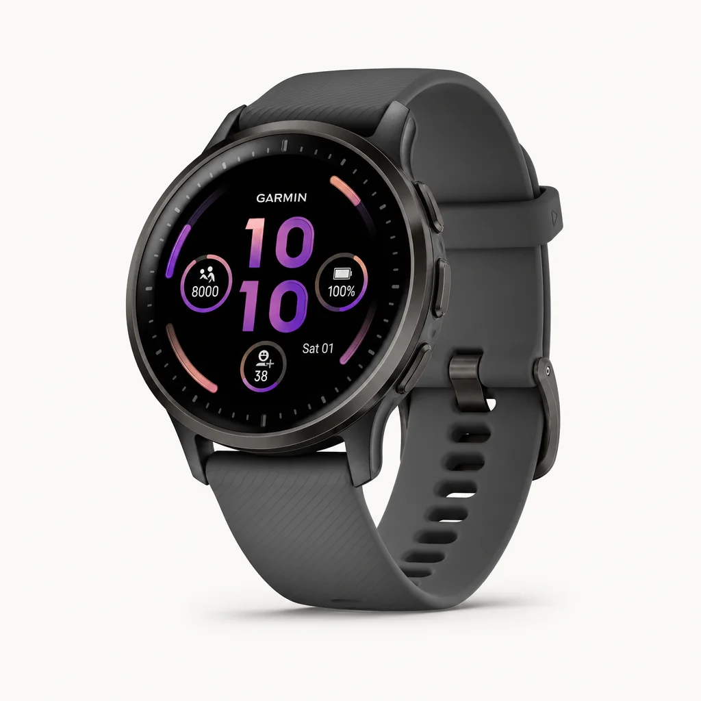 Garmin Venu 4 lifestyle AMOLED smartwatch
