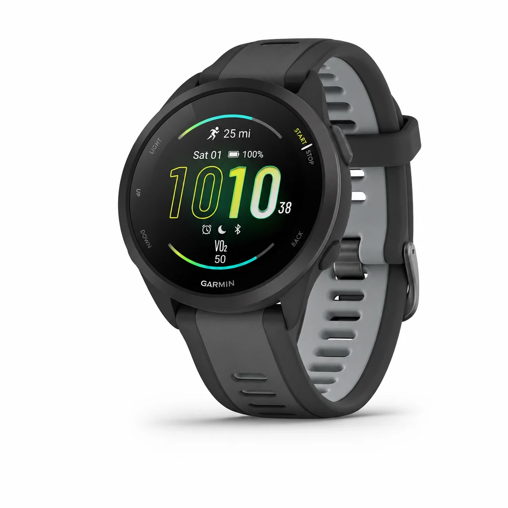 Garmin Forerunner 165 entry-level running smartwatch