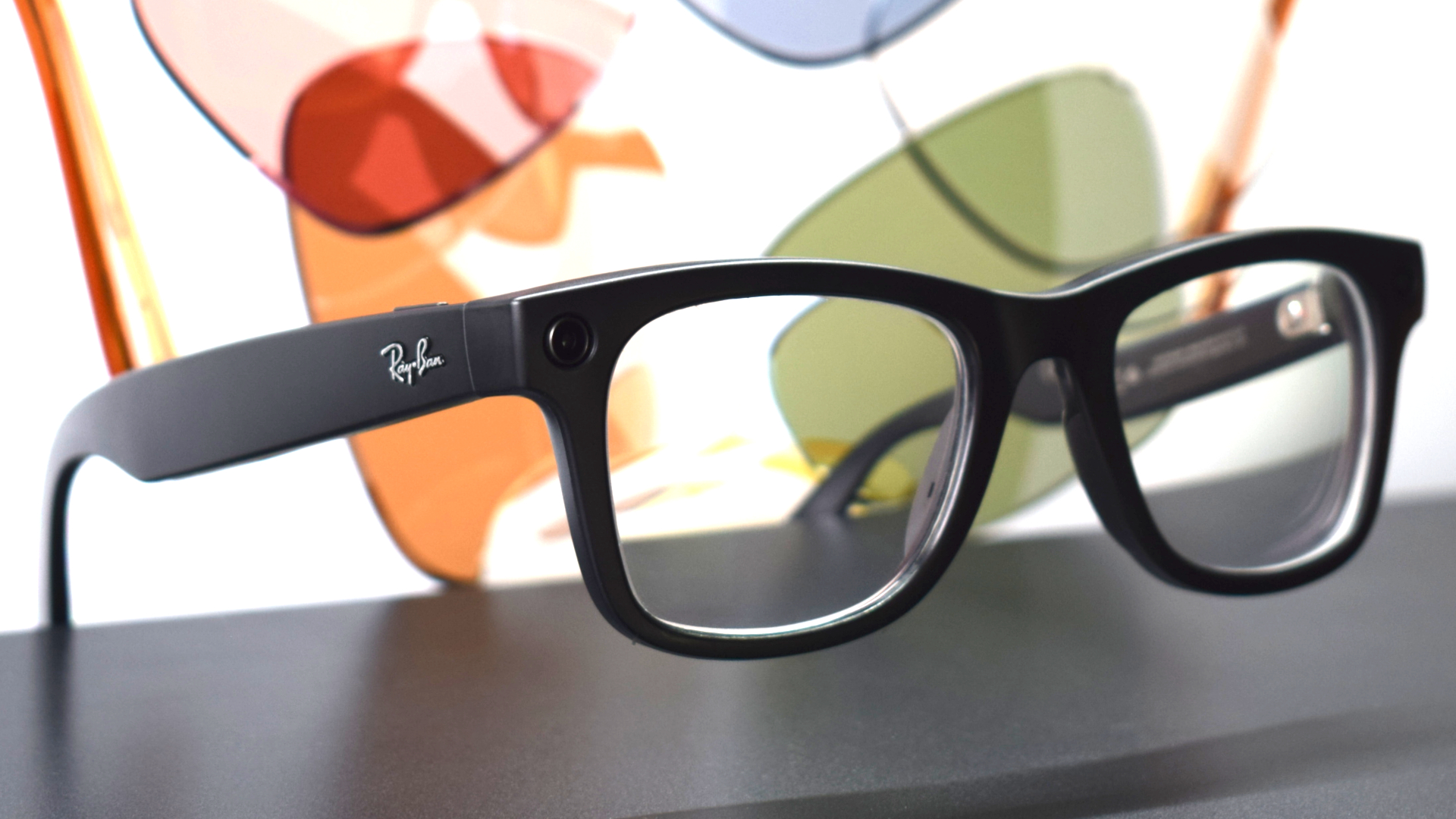 The capture LED still signals when the camera is r — The capture LED still signals when the camera is recording - the same firmware-locked privacy indicator as the standard Ray-Ban Meta.