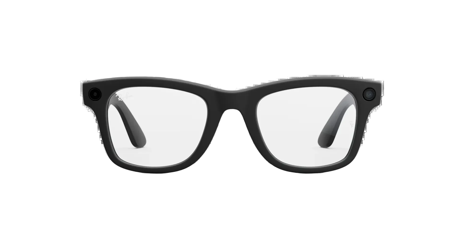 From the front, the Ray-Ban Meta Gen 2 are indisti — From the front, the Ray-Ban Meta Gen 2 are indistinguishable from normal Wayfarers - which is the entire design pitch.